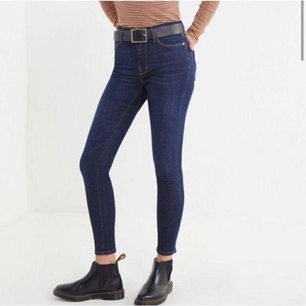 urban outfitters BDG hi rise twig ankle Skinny Jeans Stretch dark Wash - 29W 29L